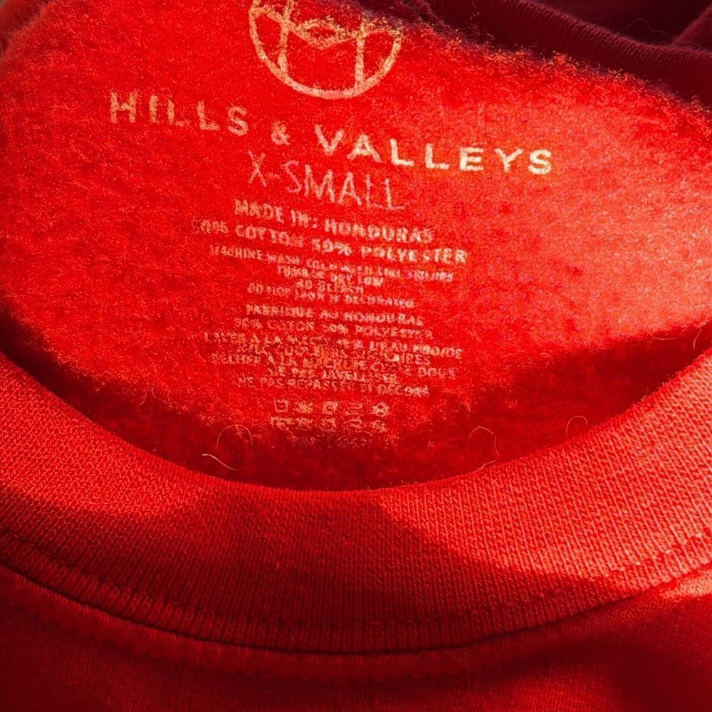 Red NASA Sweater crew neck XS - Picture 4 of 5